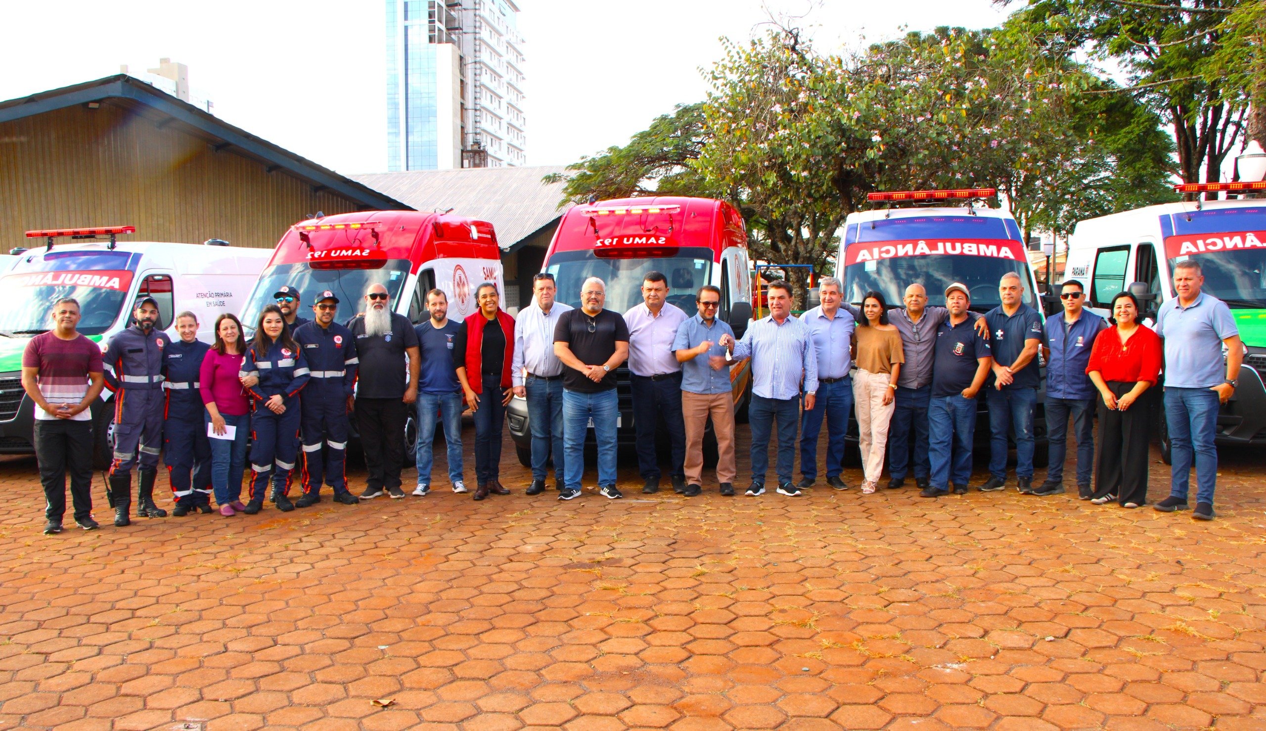 Arapongas reforça frota de ambulâncias para atendimentos em saúde pública